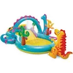 Intex Dinoland Inflatable Play Center, 131In x 90in x 44in, for Ages 3+