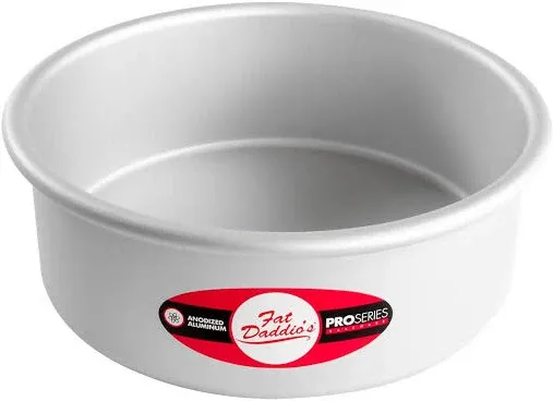 Fat Daddio&#39;s ProSeries 6 in. Round Cake Pan Silver 1 pc