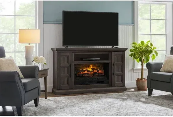 Chelsea 62 in. Freestanding Electric Fireplace TV Stand