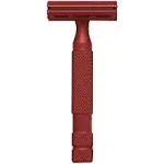 Rockwell 6S - Adjustable Stainless Steel Safety Razor Red