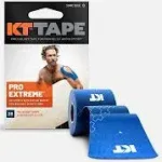 HSA-Eligible | KT Tape Pro Extreme Synthetic Sonic Tape in Blue, 20 ct