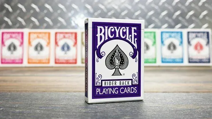 Murphy's Magic Supplies, Inc. Bicycle Purple Playing Cards by US Playing Card Co, Great Gift For Card Collectors