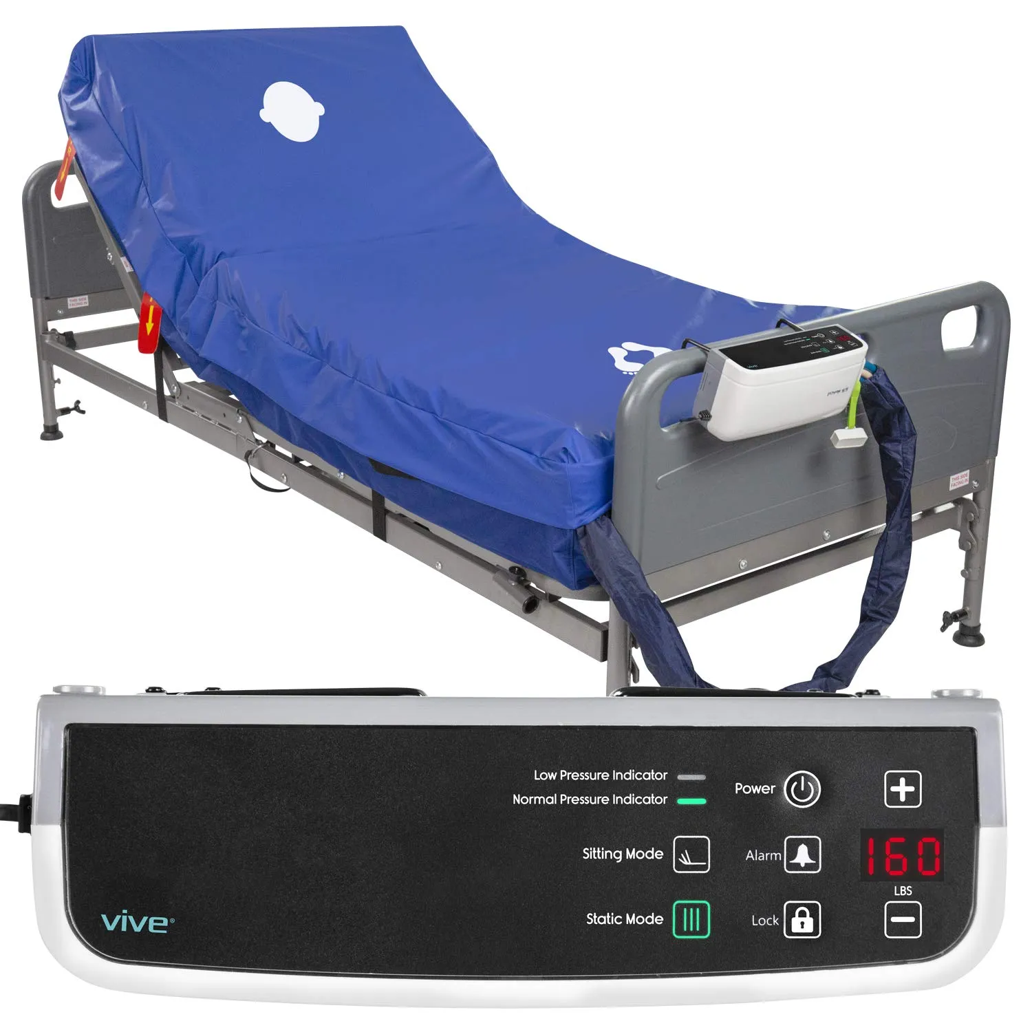 Vive Health 8" Alternating Pressure Mattress