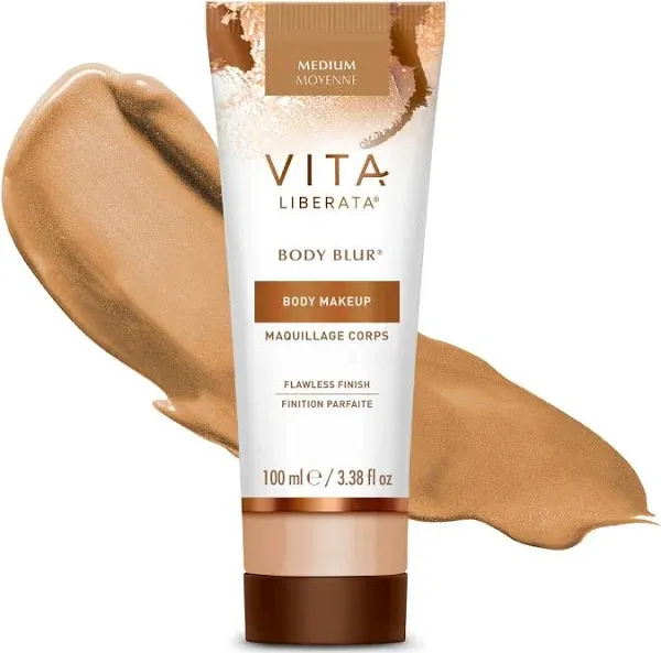 Vita Liberata Body Blur Body Makeup, 3.3 oz Deeper Dark