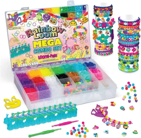 Friendship Bracelet Making Kit MEGA Combo Craft Set - 5,600 Pieces