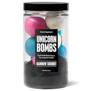 Da Bomb Bath Unicorn Bomb Jar of Bath Bombs