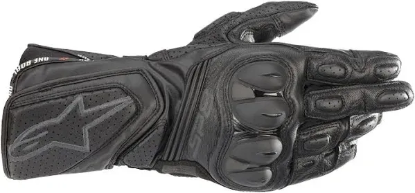 Alpinestars SP-8 V3 Gloves (X-Large) (Black/RED/Fluorescent Yellow)