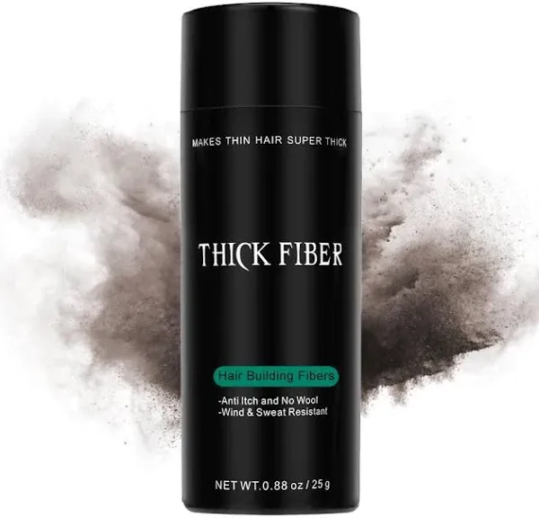 THICK FIBER Hair Building Fibers for Bald Spots & Thinning Hair