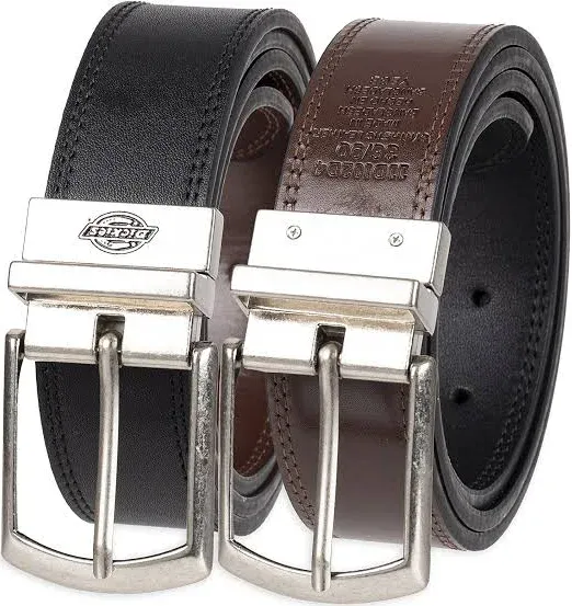 Dickies Men's Reversible Leather Belt