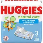 Huggies Cucumber & Green Tea Wipes