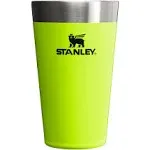 Stanley Adventure Stacking Beer Pint | 16oz (Color: Neon Green, Size: 16 oz)