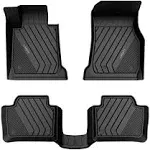 Lasfit Floor Mats 2013-2018 for BMW 3 Series 320i 328d 328i 330e 330i 335i 340i RWD & Sedan OnlyNot for 335is, X-Drive, GT Custom Fit TPE All Weather