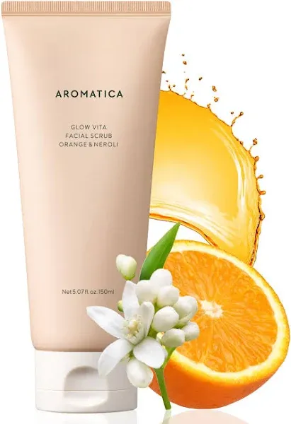 Aromatica Glow Vita Facial Scrub