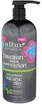 Alba Botanica Lotion, Renewing, Detox, Hawaiian, Volcanic Clay - 32 oz