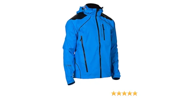 Showers Pass Men's Refuge Cycling Rain Jacket with Beacon Lights