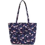 Vera Bradley Small Tote, Flamingo Party