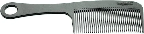 Chicago Comb Model No. 14 Carbon Fiber Comb