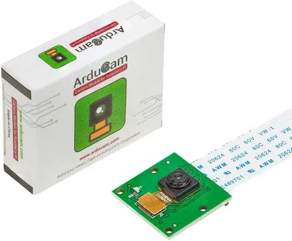 Arducam 5MP Camera Module Raspberry Pi 1080P HD OV5647  V1 Pi5, A/B Series #I3