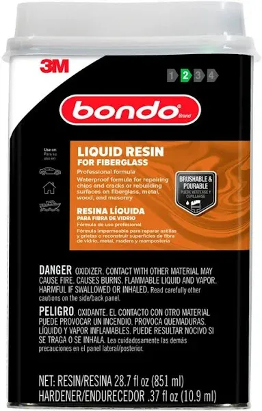 Bondo Fiberglass Resin