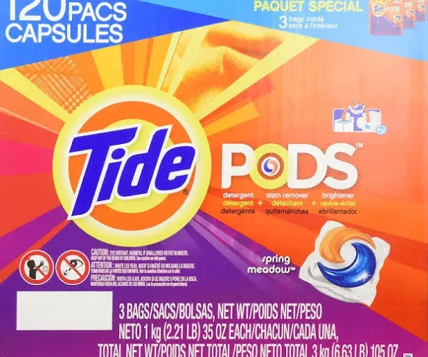 Tide Pods (Spring Meadow) - 132 Count