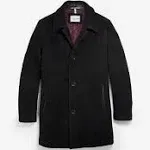 Cole Haan Signature Wool-Blend Car Coat, Regular S / Black