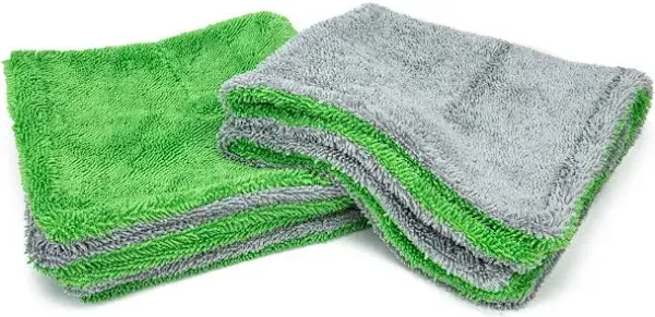 AUTOFIBER Dreadnought Jr. Drying Towel 16x16 - 2 Pack