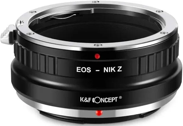 K&F Concept Canon EF Lenses to Nikon Z Lens Mount Adapter