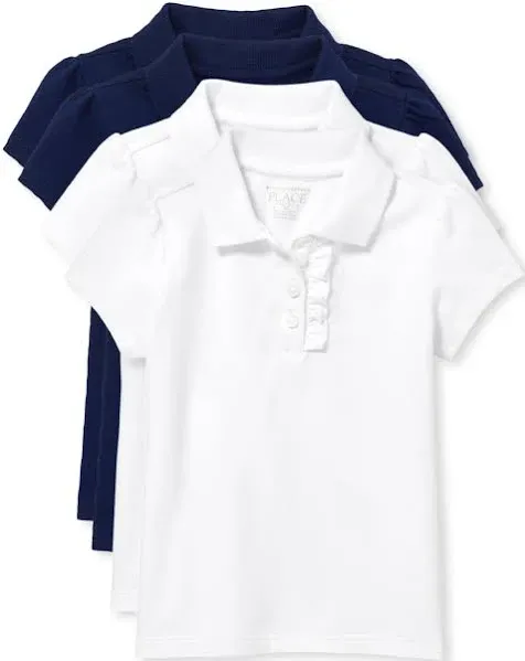 The Children's Place Girls' Pique Polo