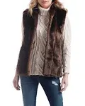 Donna Salyers Fabulous Furs Signature Series Faux Fur Vest