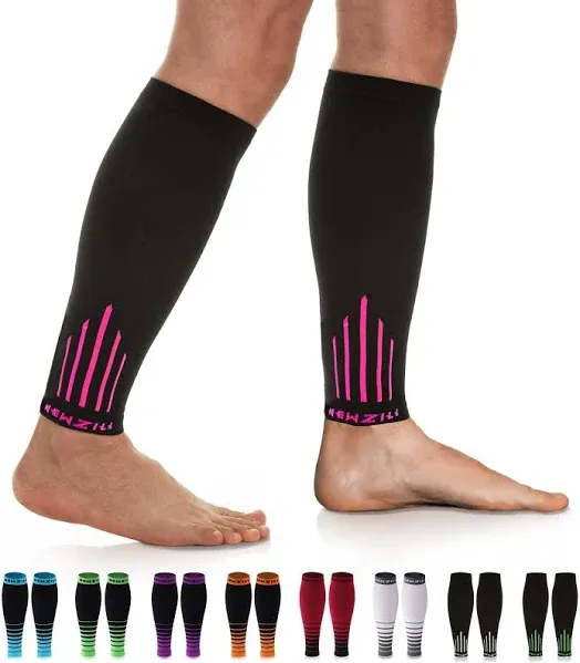 ⭐NEWZILL Compression Calf Sleeves(20-30m<wbr/>mHg) Unisex, No Fatigue, Swell One PAIR⭐