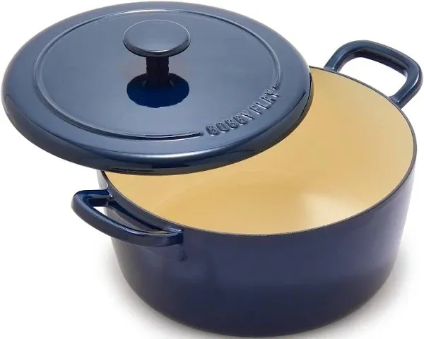 Bobby Flay Enameled Cast Iron Dutch Oven 5.5QT