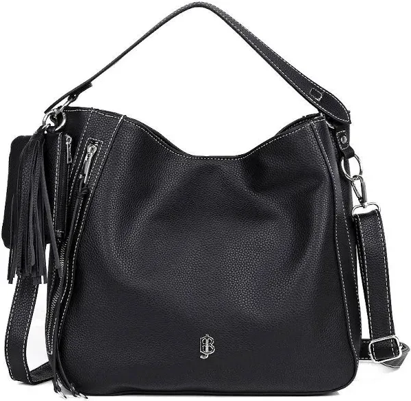 Julia Buxton Pebble Vegan Leather Hobo