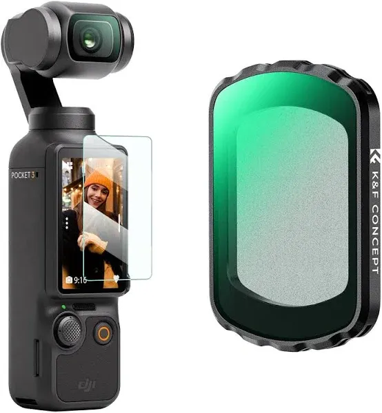 DJI Osmo Pocket 3 Magnetic Black Mist 1/2 Filter Creative Mist Cinematic Effect Filters for Video / Vlog / Portrait Photography