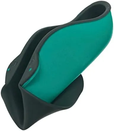 The Tinkle Belle Portable Female Urination Device, Teal and Grey without Case