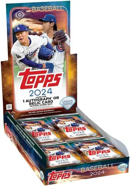 2024 Topps Update Series Baseball Hobby Box