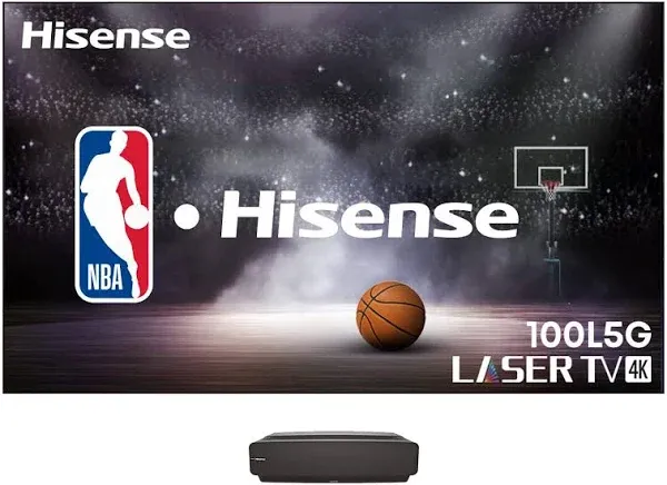 Hisense 100L5G-DLT100B 4K Projector with 100&#034; Screen free 2year warranty