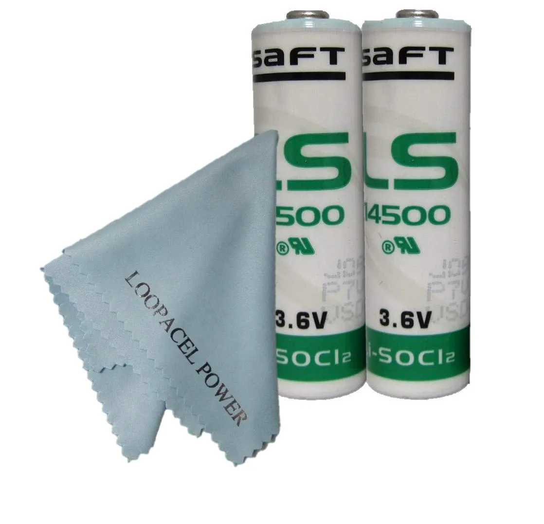 Saft AA 3.6V 2400mAh Lithium Batteries