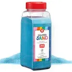 Hygloss Products Colored Play Sand - Assorted Colorful Craft Art Bucket O' Sand, Light Blue, 3 lb 29309