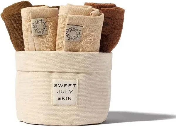 Sweet July Skin Day & Night Face Towel Set