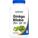 Nutricost Ginkgo Biloba 120mg - 240 Capsules