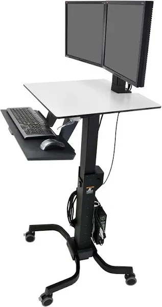 Ergotron WorkFit-C Single LD Sit-Stand Workstation