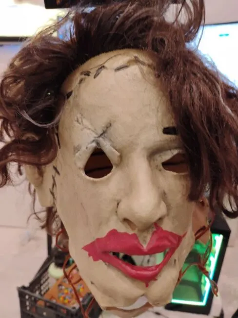 Texas Chainsaw Massacre Leatherface Pretty Woman Mask TOTS Officially Licensed