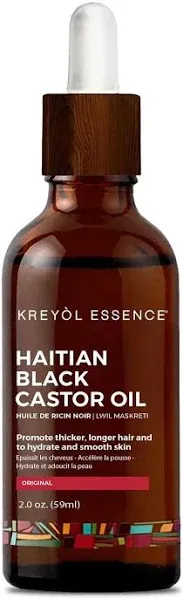 Haitian Black Castor Oil - Original (2oz)