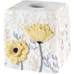 Avanti Linens Marielle Tissue Cover - Yellow - Tissue Cover Yellow Tissue Cover