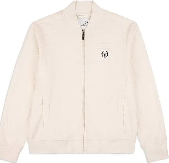 Livata Monogram Track Jacket- Gardenia