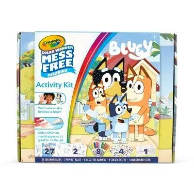 Crayola Color Wonder Activity Kit Bluey