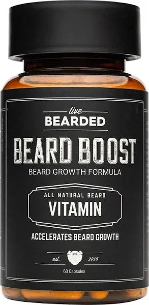 Beard Growth Vitamins - Beard Boost