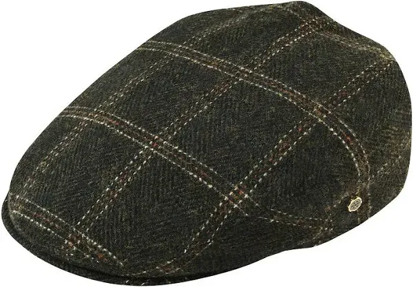 VOBOOM Men's Herringbone Flat Ivy Newsboy Hat Wool Blend Gatsby Cabbie Cap