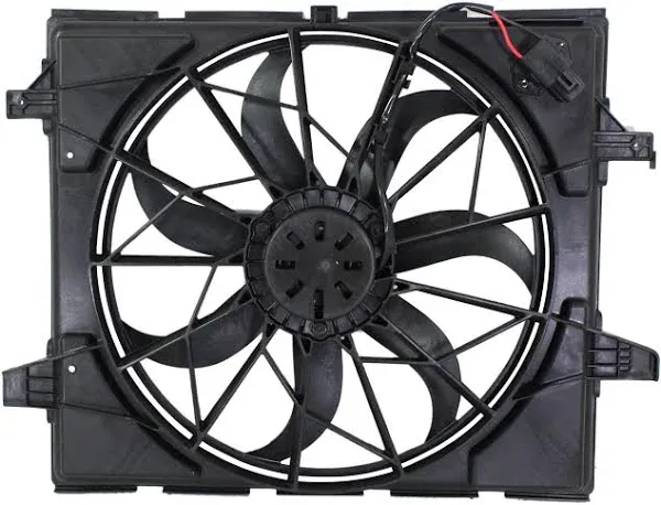 AC Condenser Cooling Fan For 2014-2020 Jeep Grand Cherokee 12-15 Dodge Durango