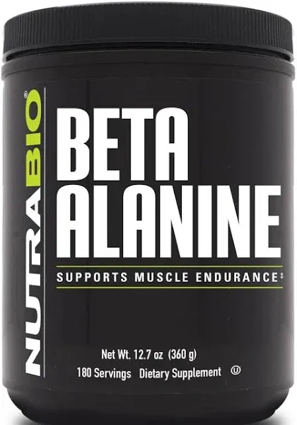 Nutrabio Beta Alanine | Buy Amino Acids from NutraBio at Nutrition Central